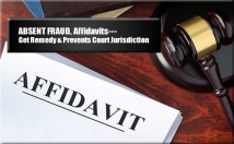 provide two best structured affidavit templates